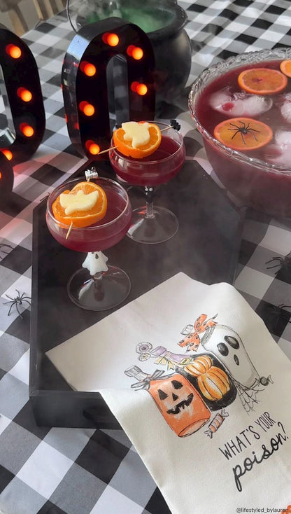 Mud Pie Poison Cocktail Towel
