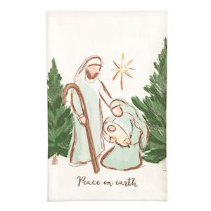 Mud Pie Nativity Towels