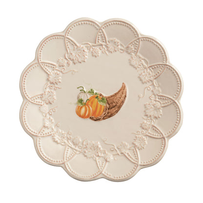 Mud Pie Gather Scallop Salad Plates
