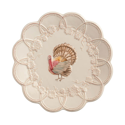 Mud Pie Gather Scallop Salad Plates
