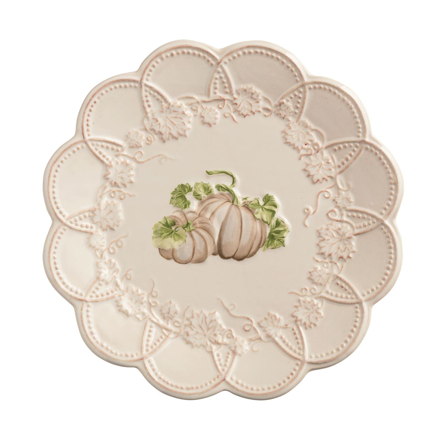 Mud Pie Gather Scallop Salad Plates