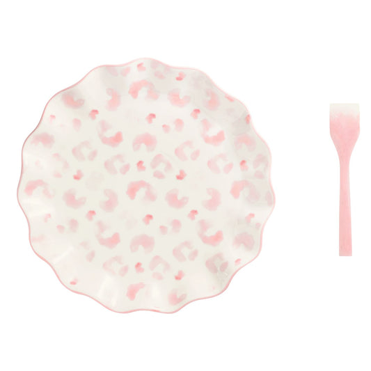 Mud Pie Leopard Cookie Plate