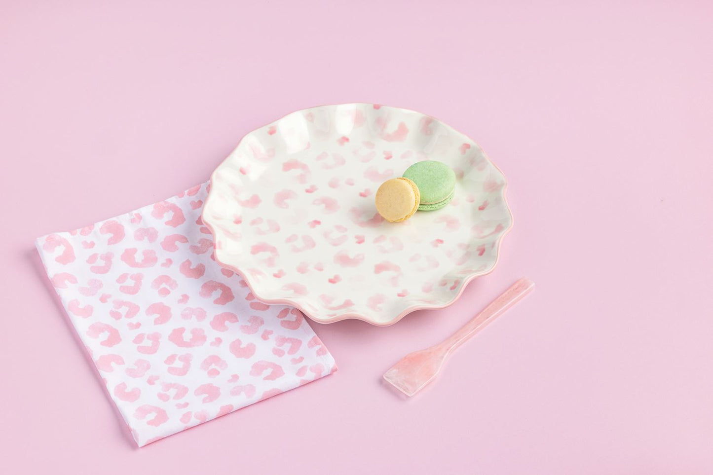 Mud Pie Leopard Cookie Plate