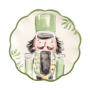 Mud Pie Nutcracker Dessert Plate
