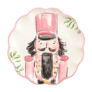 Mud Pie Nutcracker Dessert Plate