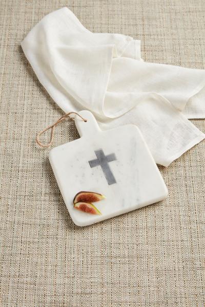 Mud Pie Cross Marble Board