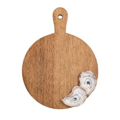 Mud Pie Wood Oyster Board