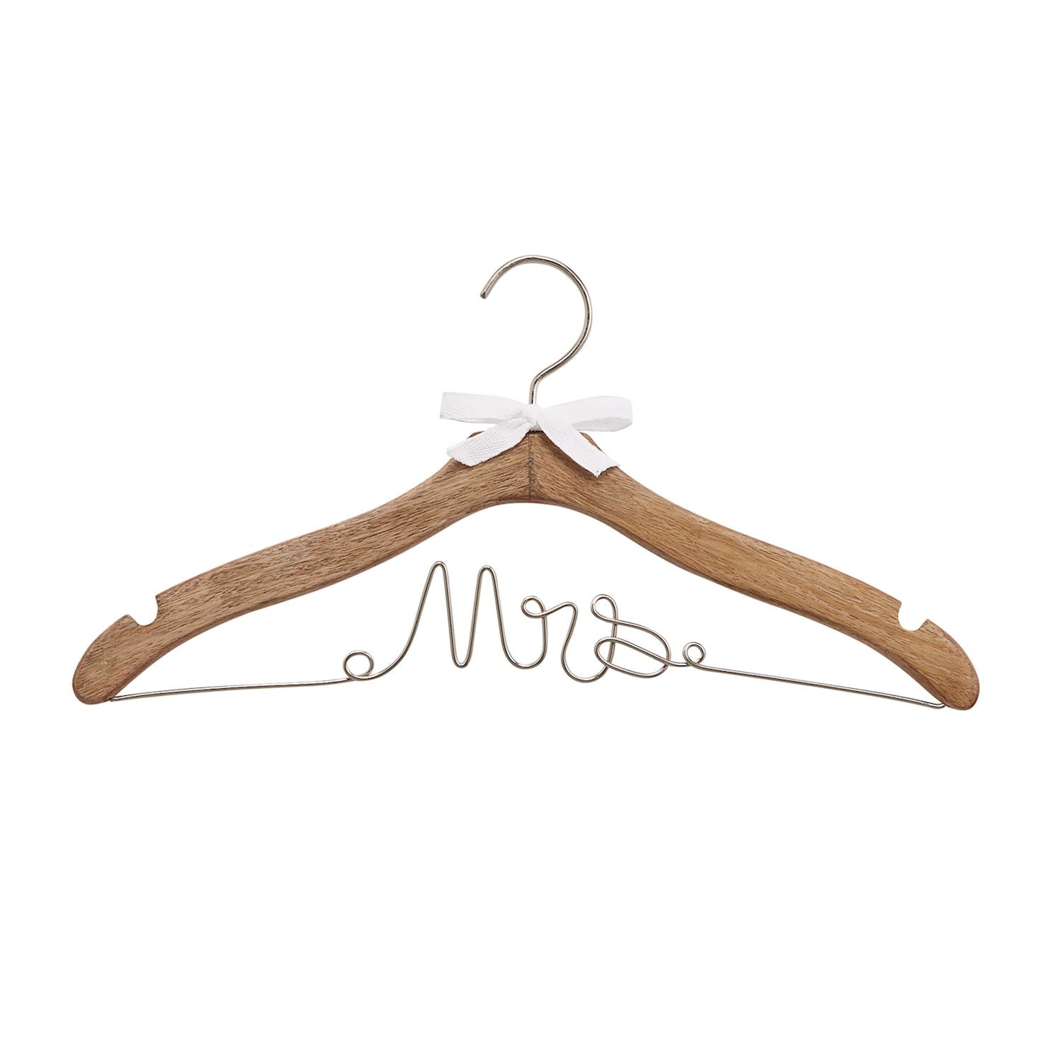 Mud Pie Mrs. Wedding Dress Hanger