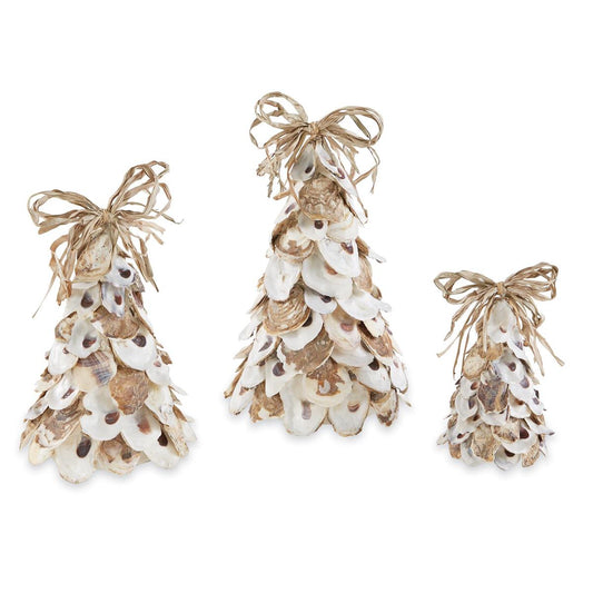 Mud Pie Large Oyster Shell Trees