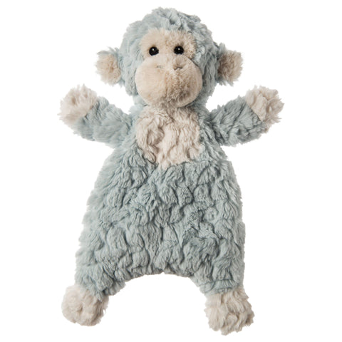 Putty Nursery Seafoam Monkey Lovey - 11"