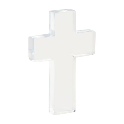 Mud Pie Clear Acrylic Cross