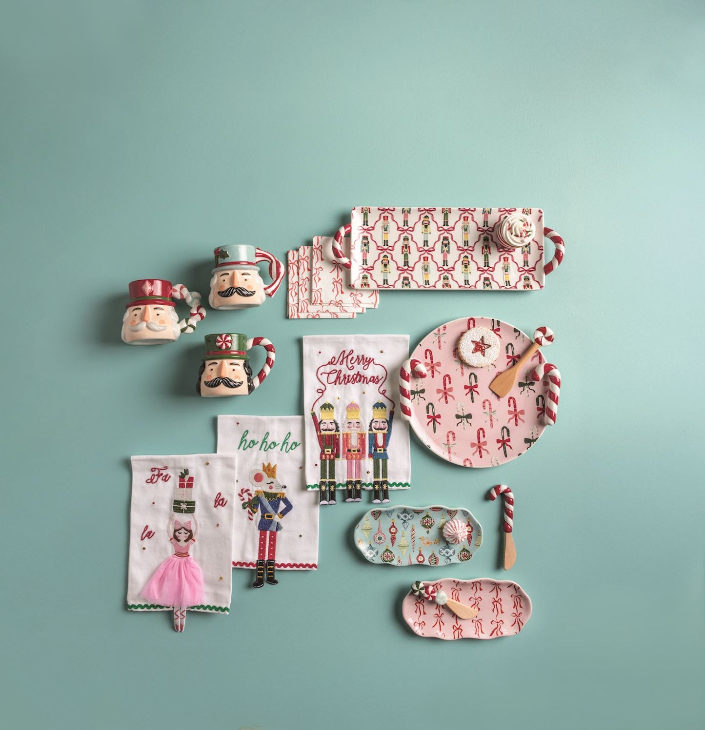 Mud Pie Nutcracker Candy Handle Mug