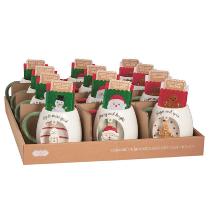 Mud Pie Charm Mug Gift Card Set