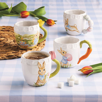 Mud Pie Easter Bunny Mugs