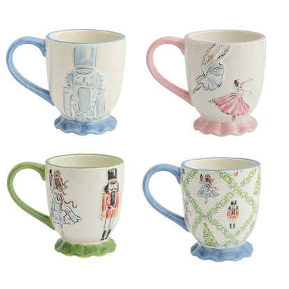 Mud Pie Nutcracker Mugs
