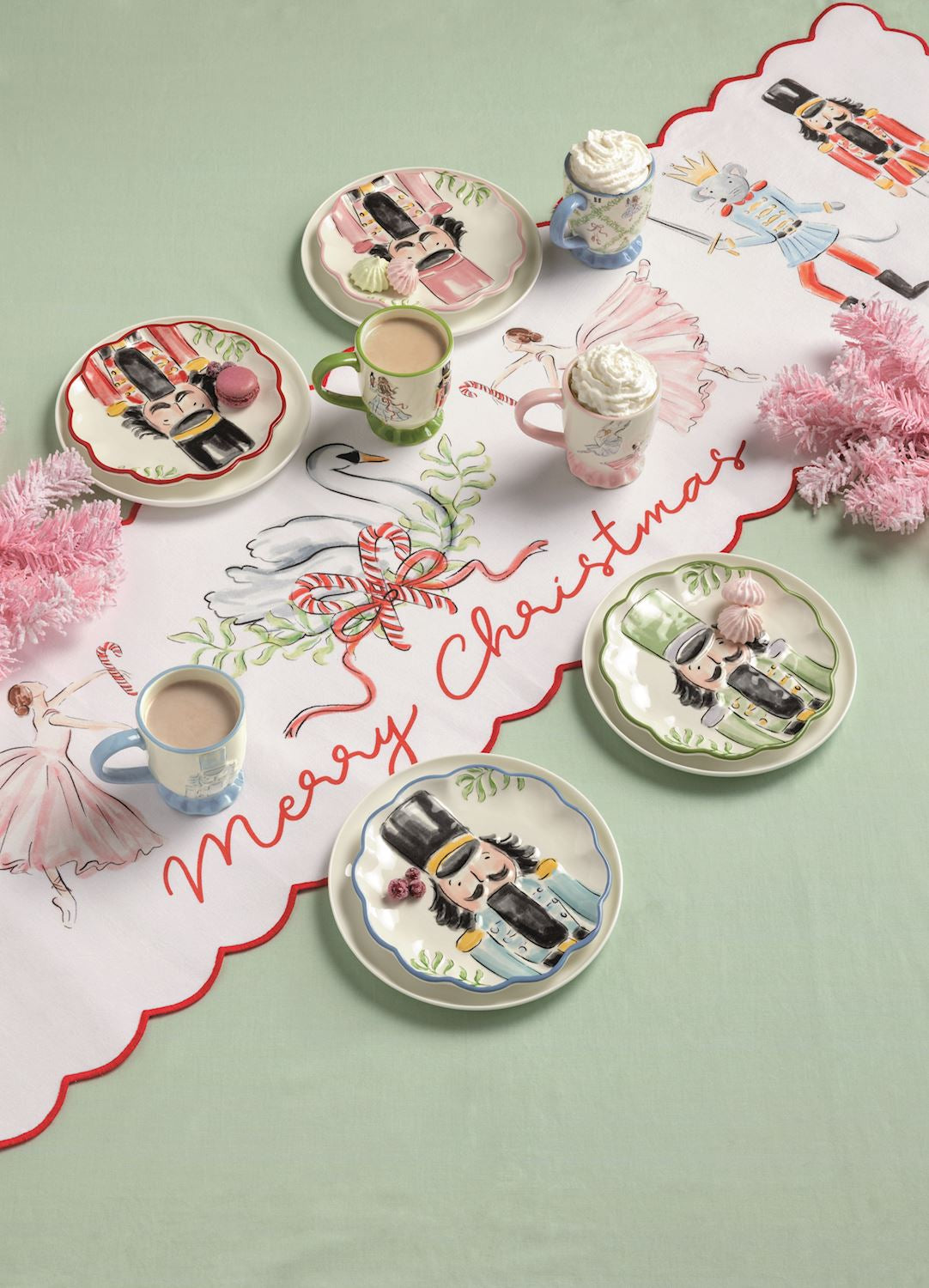 Mud Pie Nutcracker Mugs