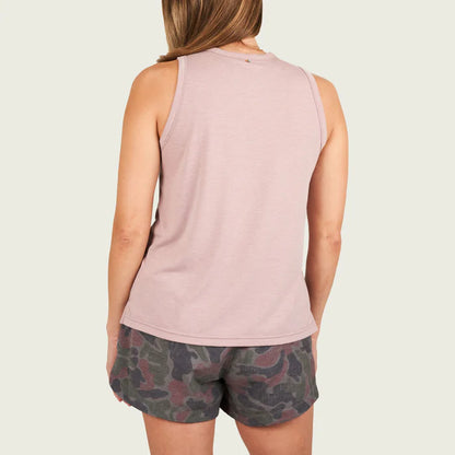 Women's Wood Rose Heather Buxton Tech Tank