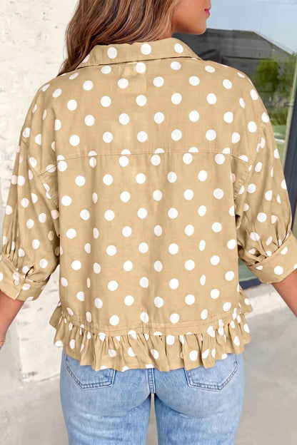 Pretty Little Dots Button Up Shirt