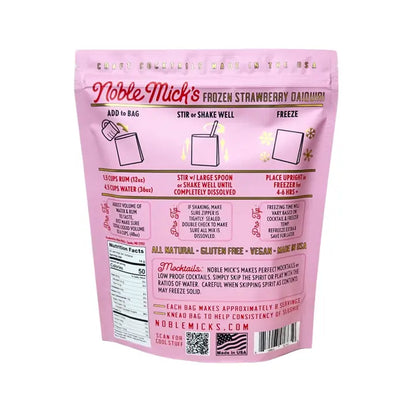 Noble Mick's Strawberry Daiquiri Frozen Cocktail Mix