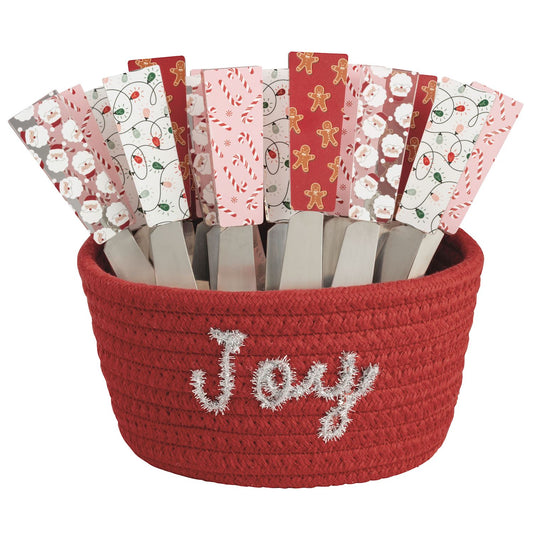Mud Pie Christmas Acrylic Spreaders