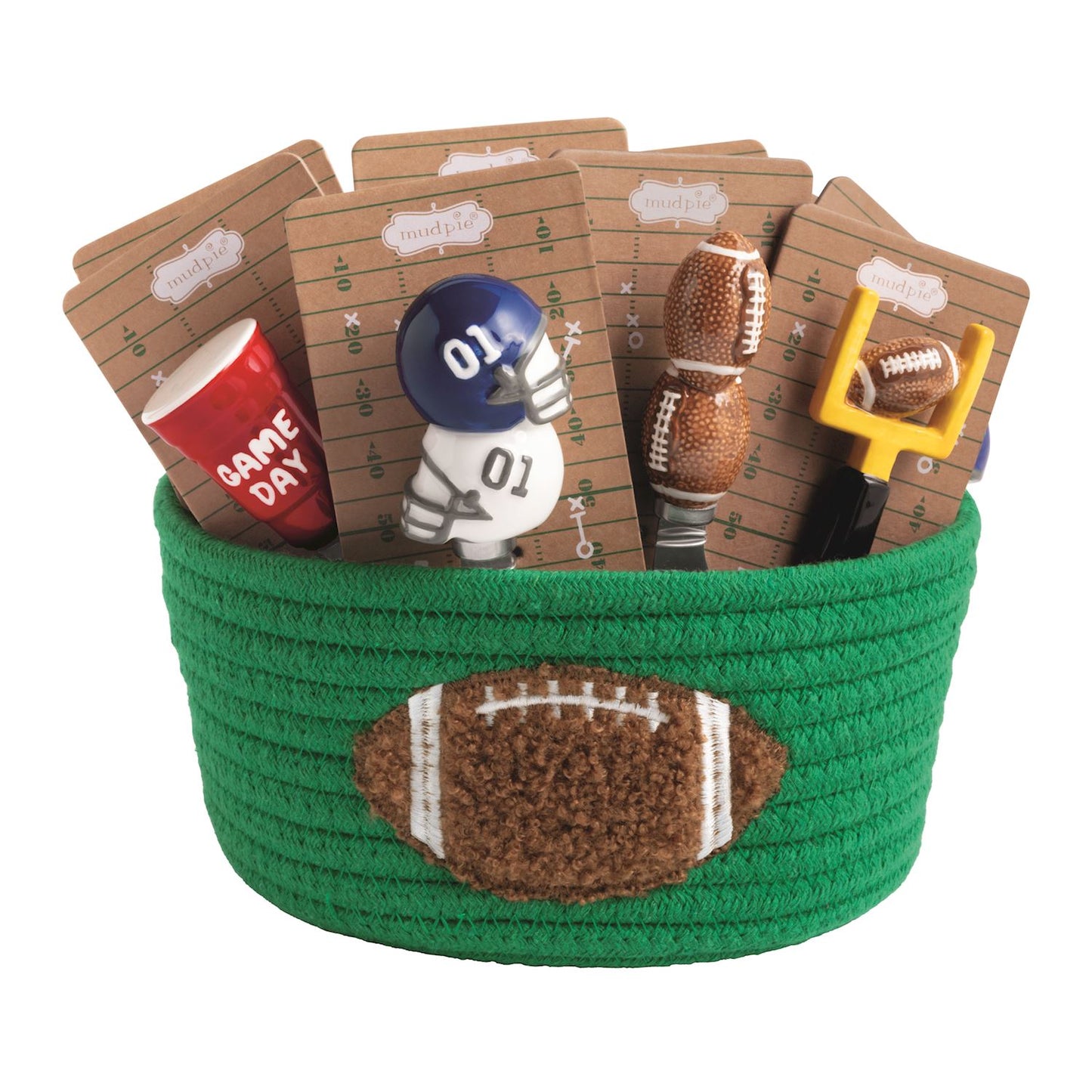 Mud Pie Football Tailgate Spreaders