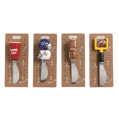 Mud Pie Football Tailgate Spreaders
