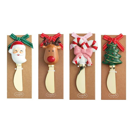 Mud Pie Whimsy Christmas Spreaders