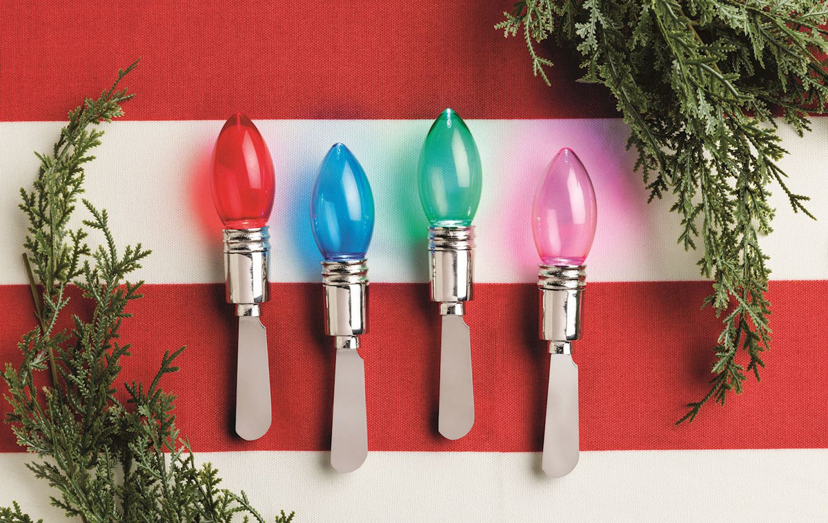 Mud Pie Christmas Lightbulb Spreader