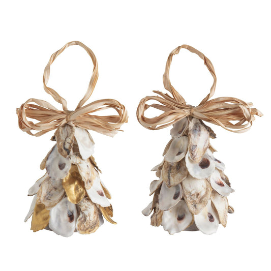 Mud Pie Oyster Tree Light-Up Ornaments