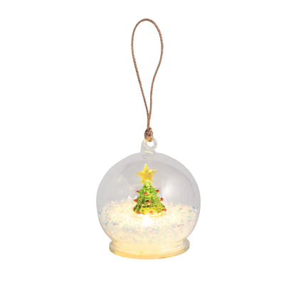 Cardinal Light-Up Ball Ornament