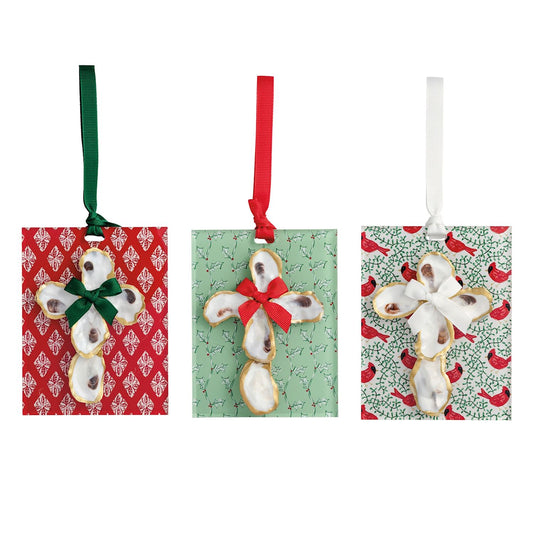 Mud Pie Acrylic Oyster Ornaments