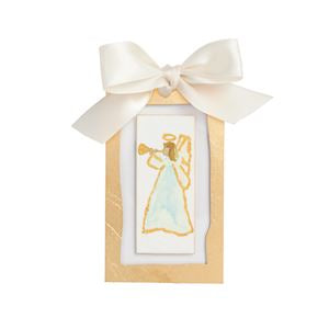 Mud Pie Gold Painted Acrylic Ornaments