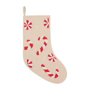 Mud Pie Beaded Christmas Stockings