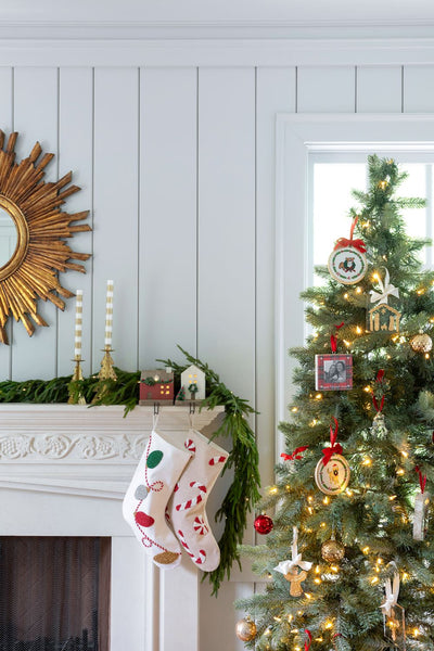 Mud Pie Beaded Christmas Stockings