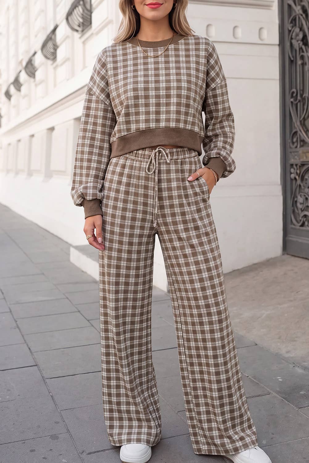 The Uptown Plaid Set