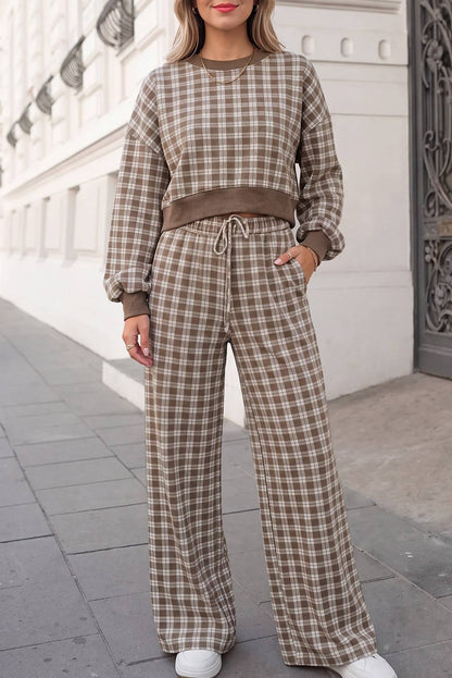 The Uptown Plaid Set