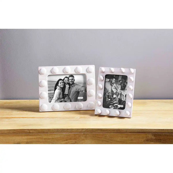 Mud Pie Small Beaded Terracotta Frame