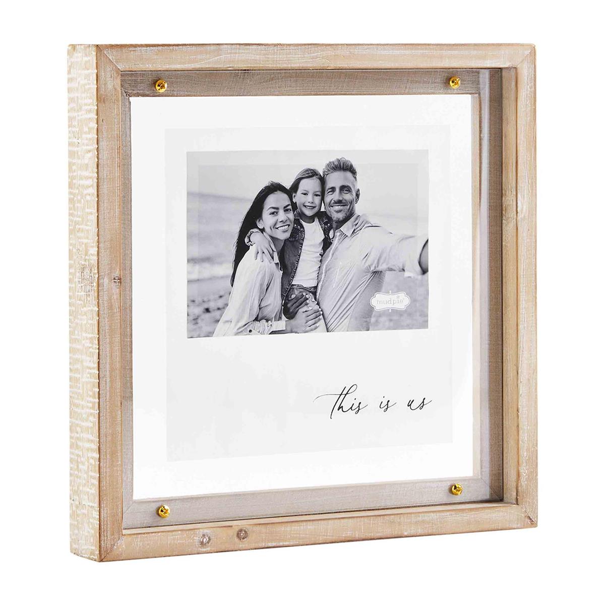 Mud Pie This Is Us Brass Screw Frame