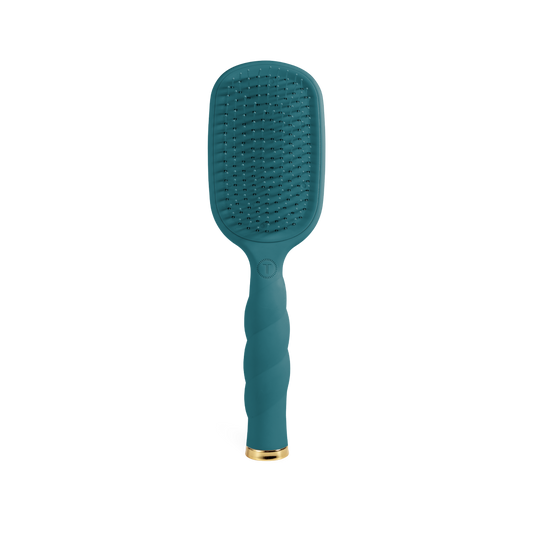 TELETIE Detangler Hair Brush for Thick Hair | Teal With It