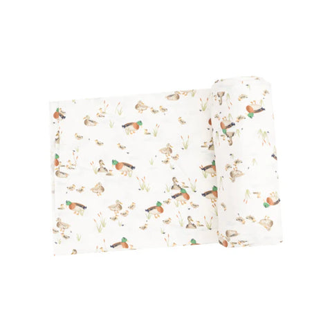 Angel Dear Duckling Families Swaddle Blanket