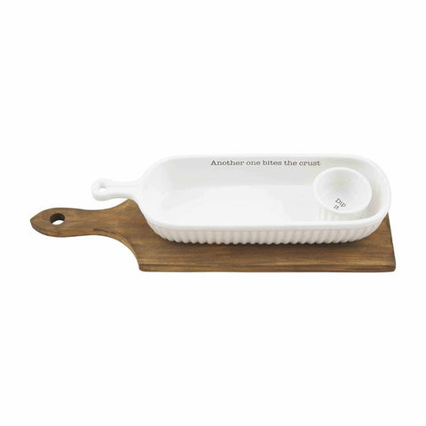 Mud Pie Bread Baker & Board Set