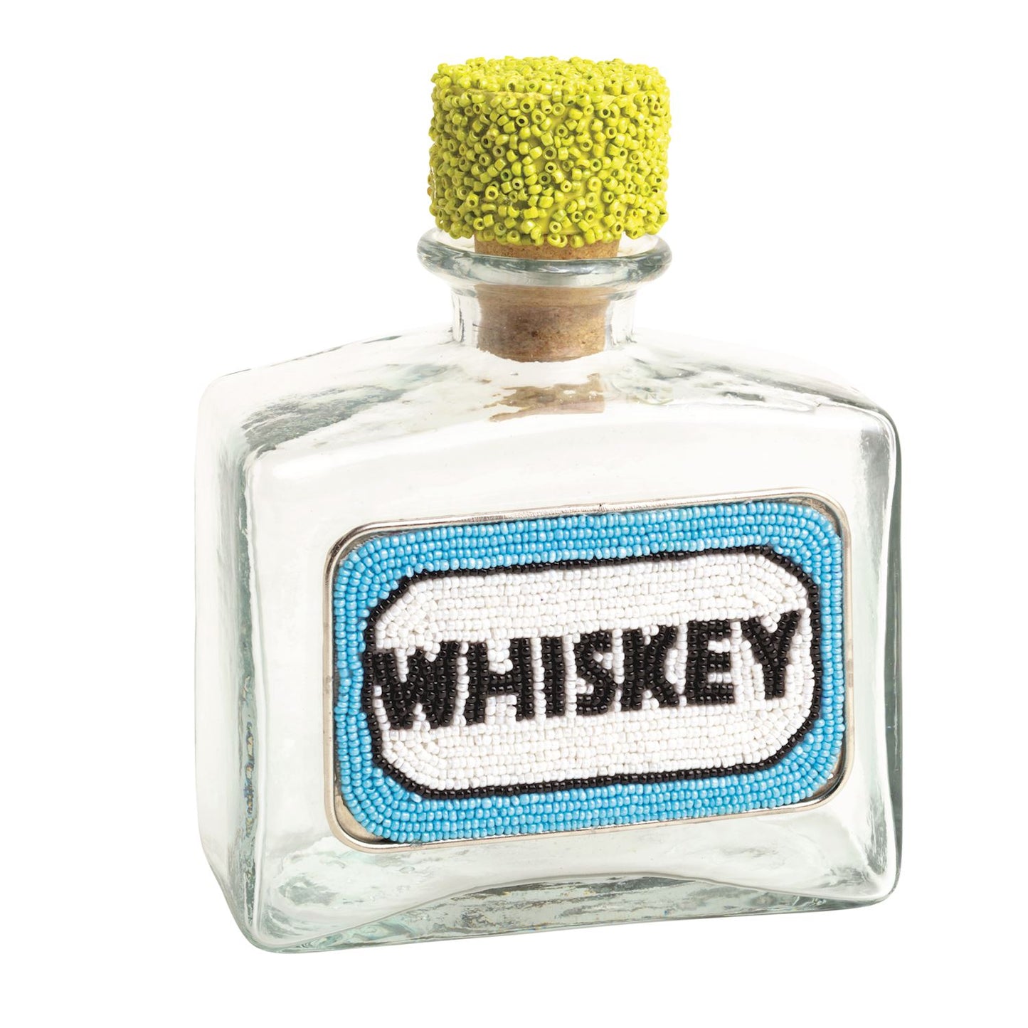 Mud Pie Beaded Bar Decanters