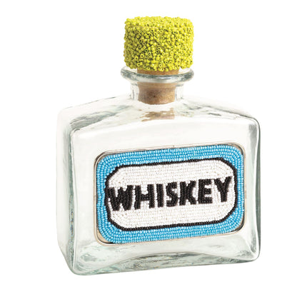 Mud Pie Beaded Bar Decanters