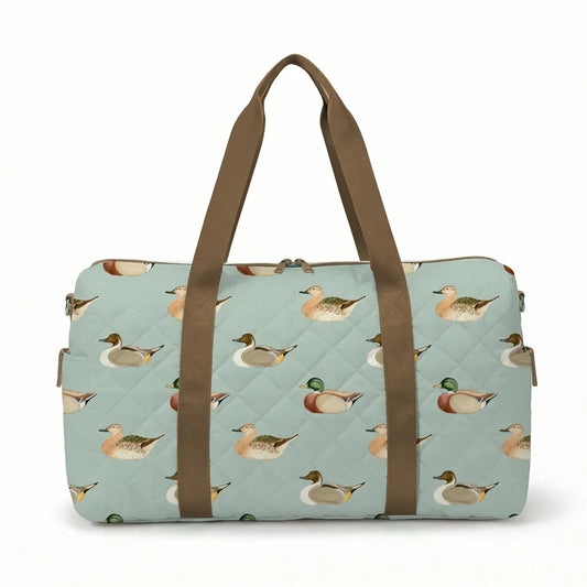 Hamner Hill Vintage Ducks Quilted Duffle Bag