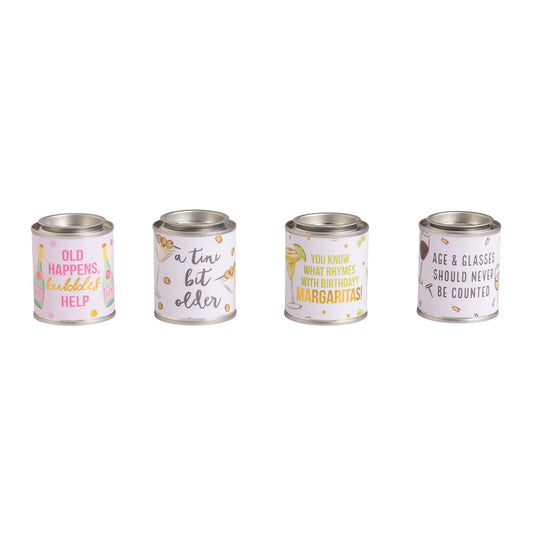 Mud Pie Birthday Tin Candles