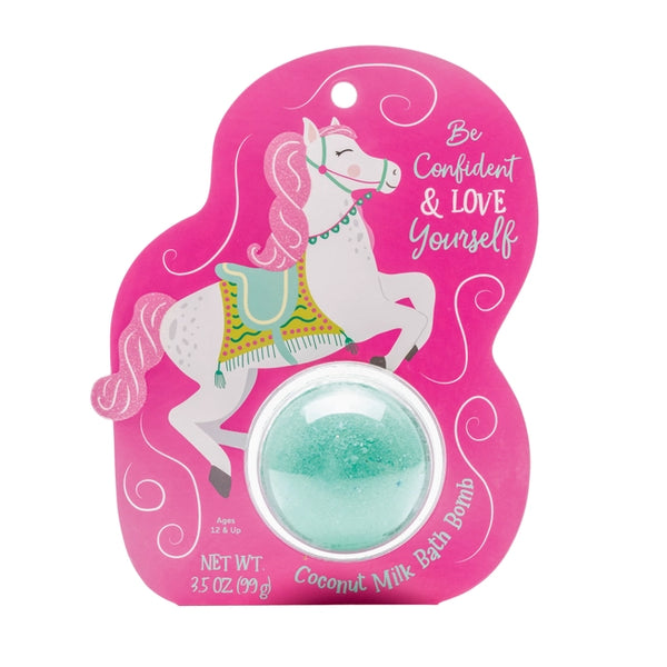 Be Confident Horse Clamshell Bath Bomb