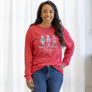 Nutcracker March Crew Neck Long Sleeve T-Shirt