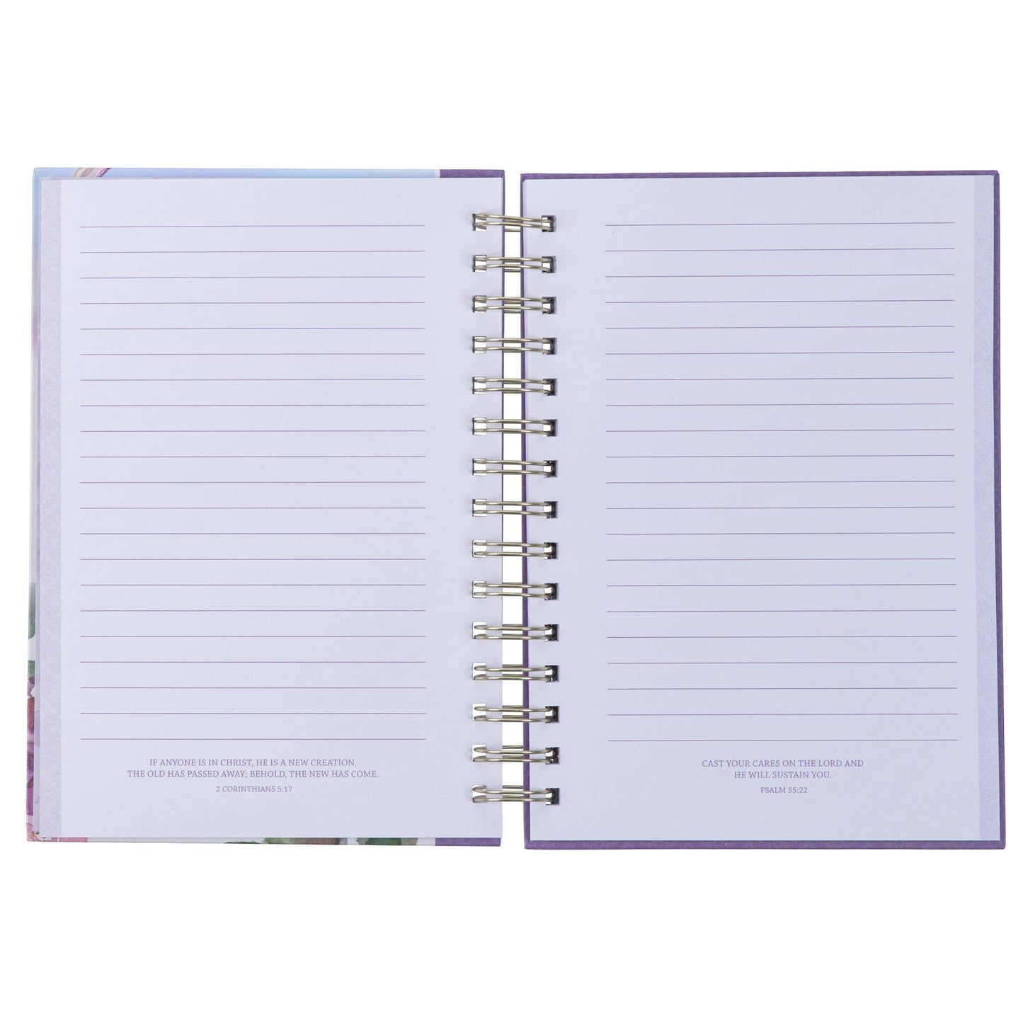 Purple Strength and Dignity Prov. 31:25 Spiral Journal