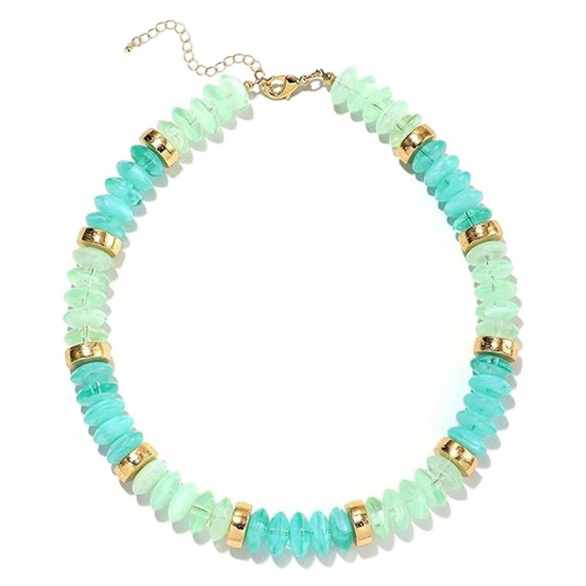 Natural Stone Beaded Necklace