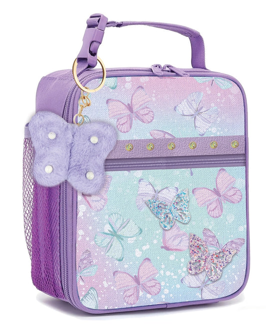 Tie Dye Butterfly Insulated Lunch Bag